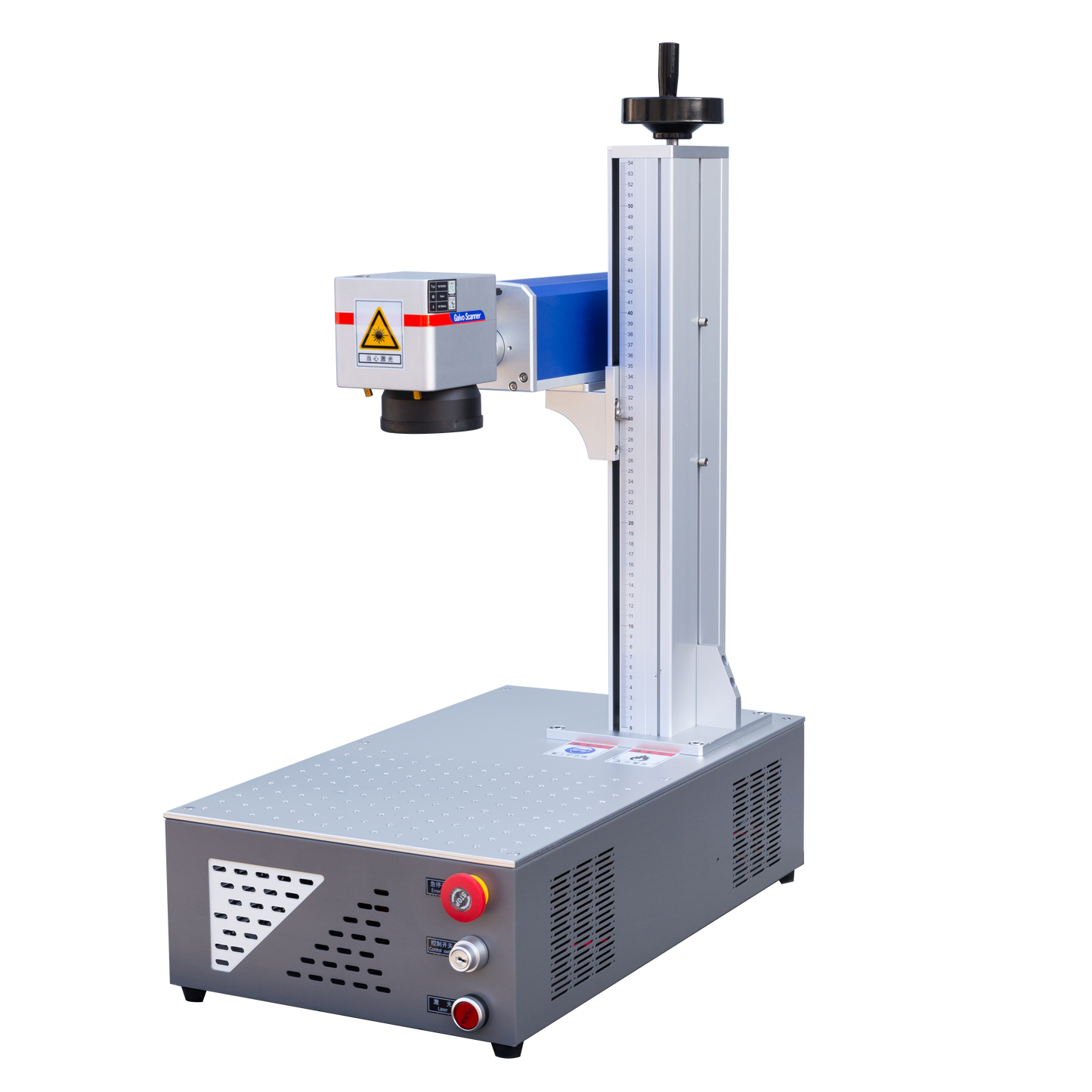 50w Auto High Speed Fiber Laser Marking Machine Fiber Laser Engraver Laser Marker On Metal